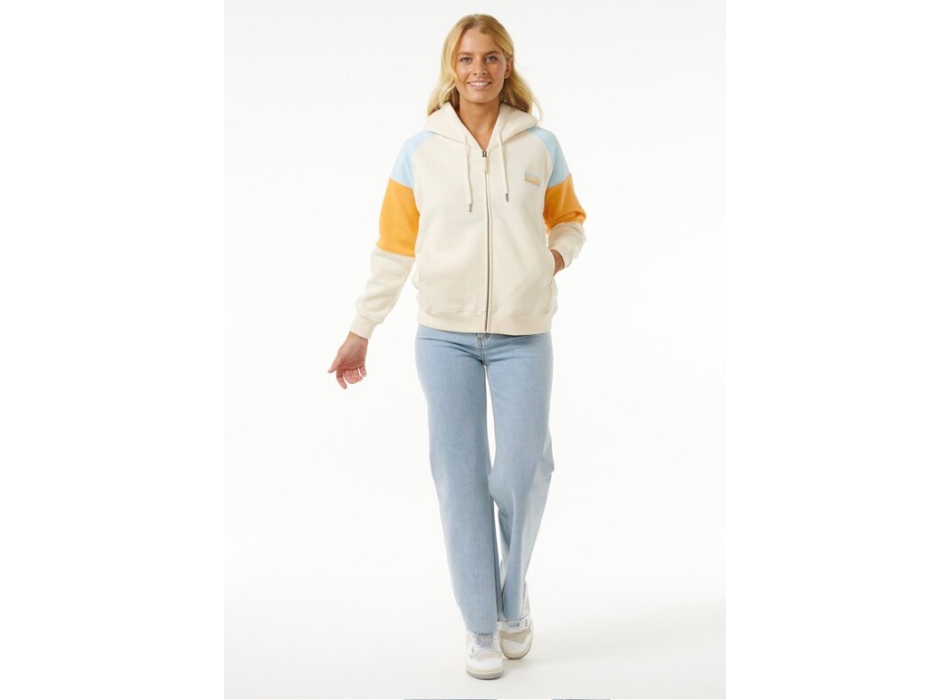 RIP CURL GALICIA FULL ZIP FLEECE BEIGE