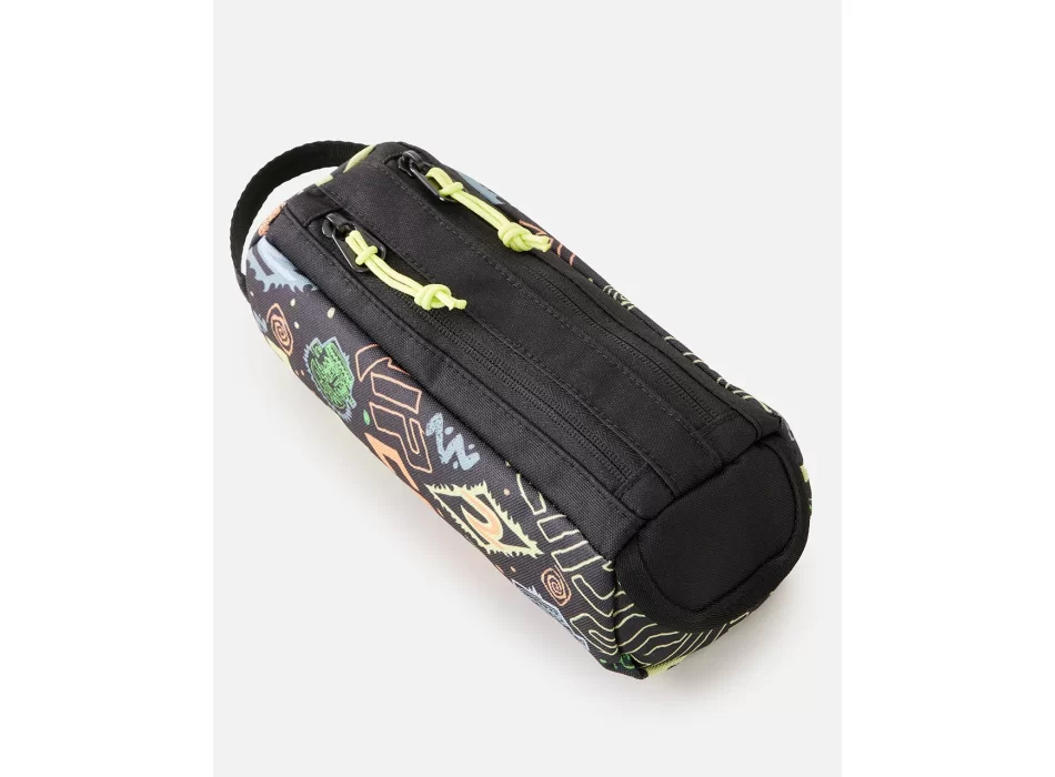 RIP CURL GLOBAL PENCIL CASE TWO COMPARTMENT