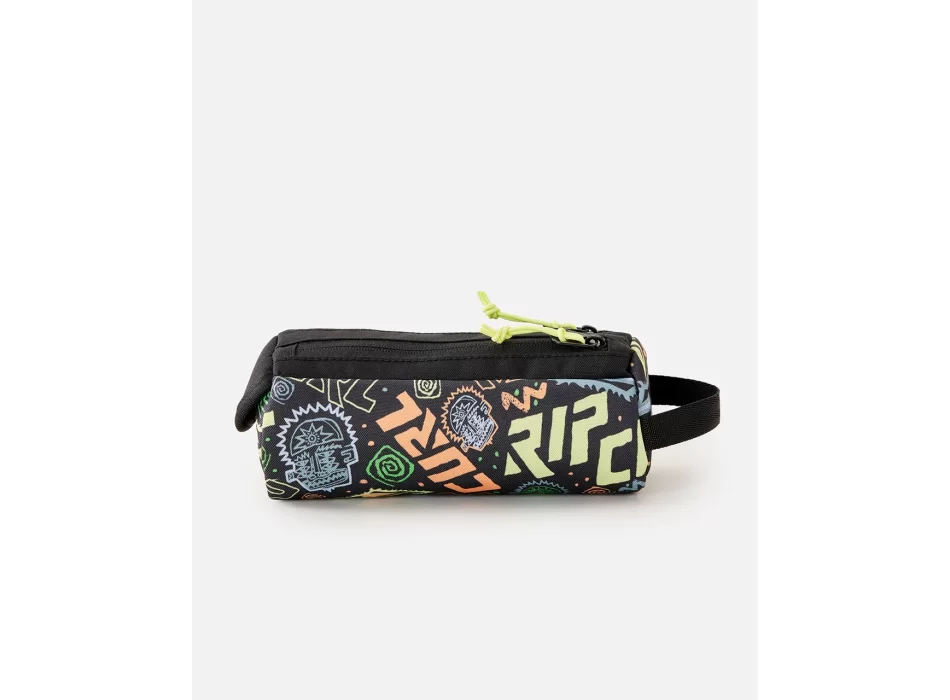 RIP CURL GLOBAL PENCIL CASE TWO COMPARTMENT