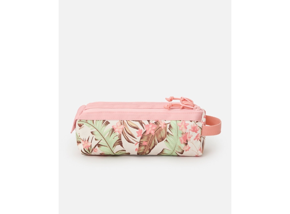 RIP CURL GLOBAL PENCIL CASE TWO COMPARTMENT BONE