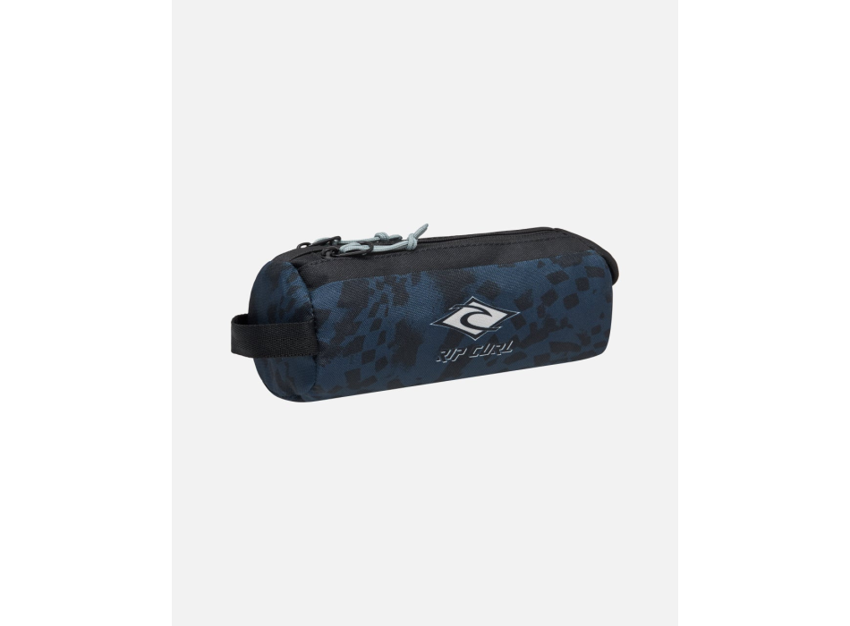 RIP CURL GLOBAL PENCIL CASE TWO COMPARTMENTS NAVY