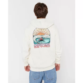 RIP CURL GRATEFUL SHRED ZIP HOOD