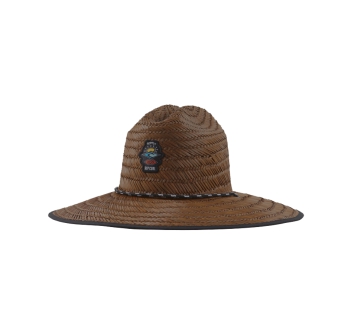 RIP CURL ICON STRAW HAT BROWN