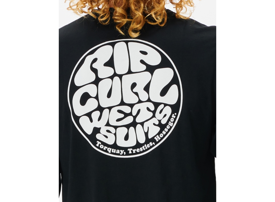 RIP CURL ICON OF SURF LONG SLEEVE UV50+ TEE BLACK