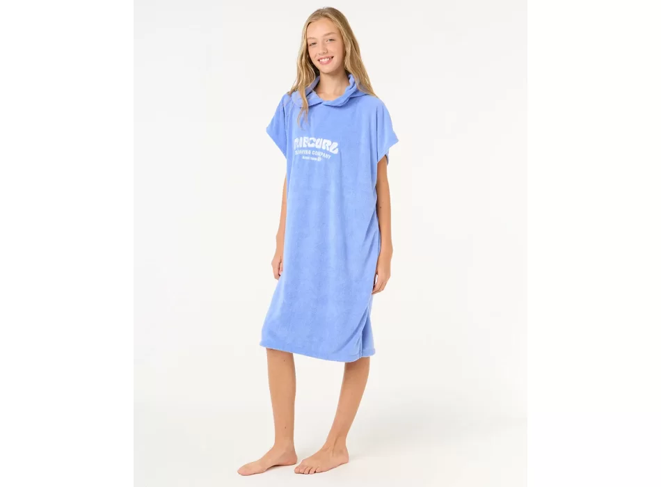 RIP CURL CLASSIC HOODED PONCHO GIRL 8-14 YEARS