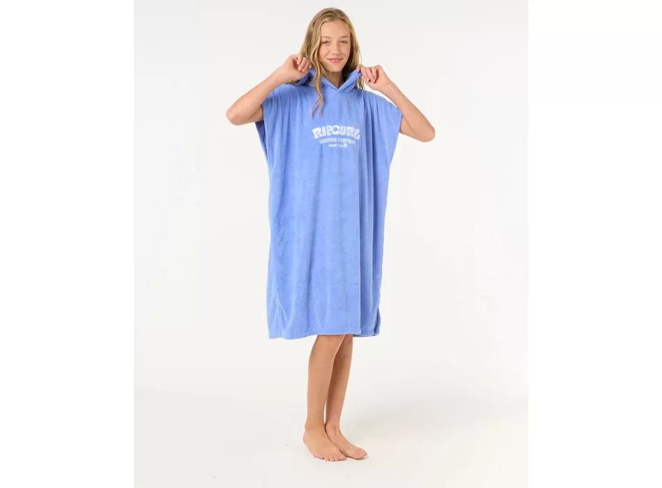 RIP CURL CLASSIC HOODED PONCHO GIRL 8-14 YEARS