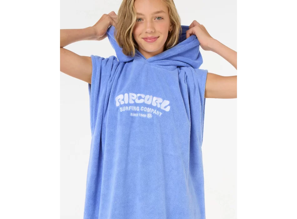 RIP CURL CLASSIC HOODED PONCHO GIRL 8-14 YEARS