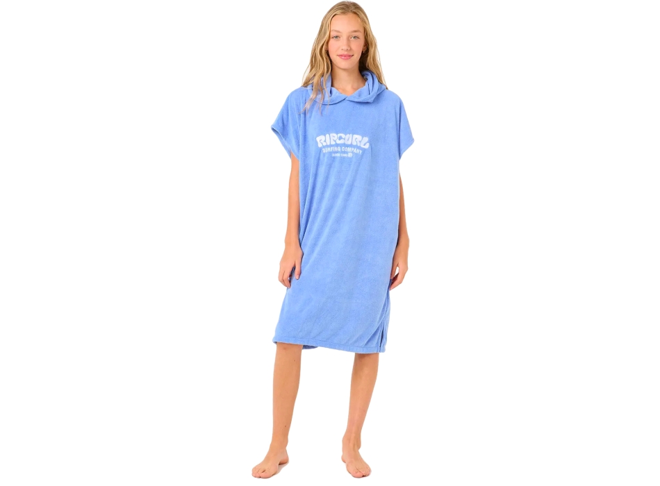 RIP CURL CLASSIC HOODED PONCHO GIRL 8-14 YEARS