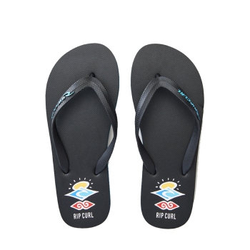 RIP CURL MC SANDALS BLACK BLUE