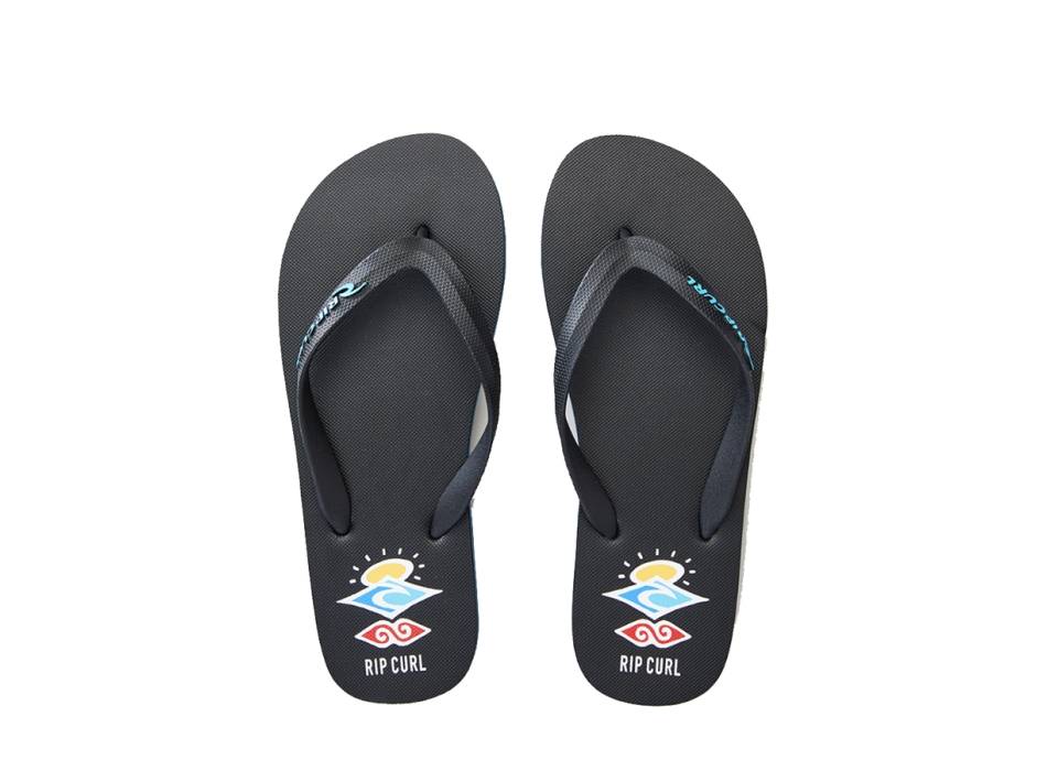 RIP CURL MC SANDALS BLACK BLUE