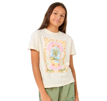 RIP CURL ISLAND BLISS ART TEE GIRL