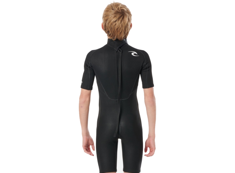RIP CURL JUNIOR FREELITE SHORT SLEEVE SPRINGSUIT BACKZIP