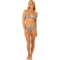 RIP CURL LAS FLORES TRI SET BIKINI NAVY