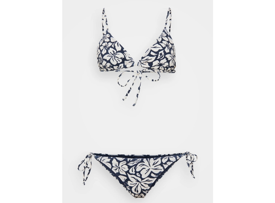 RIP CURL LAS FLORES TRI SET BIKINI NAVY