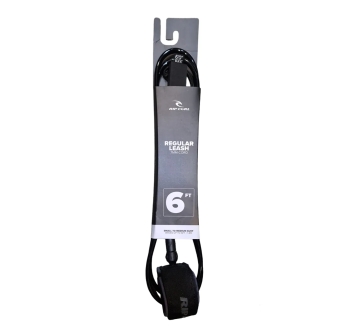 RIP CURL LEASH 6' REGUALR BLACK