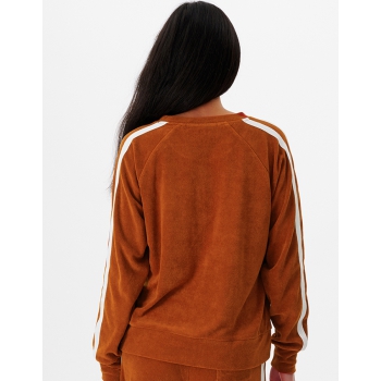 RIP CURL TERRY CREW FLEECE CINNAMON