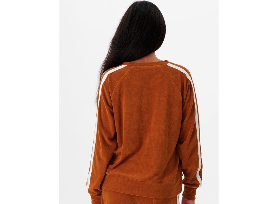 RIP CURL TERRY CREW FLEECE CINNAMON
