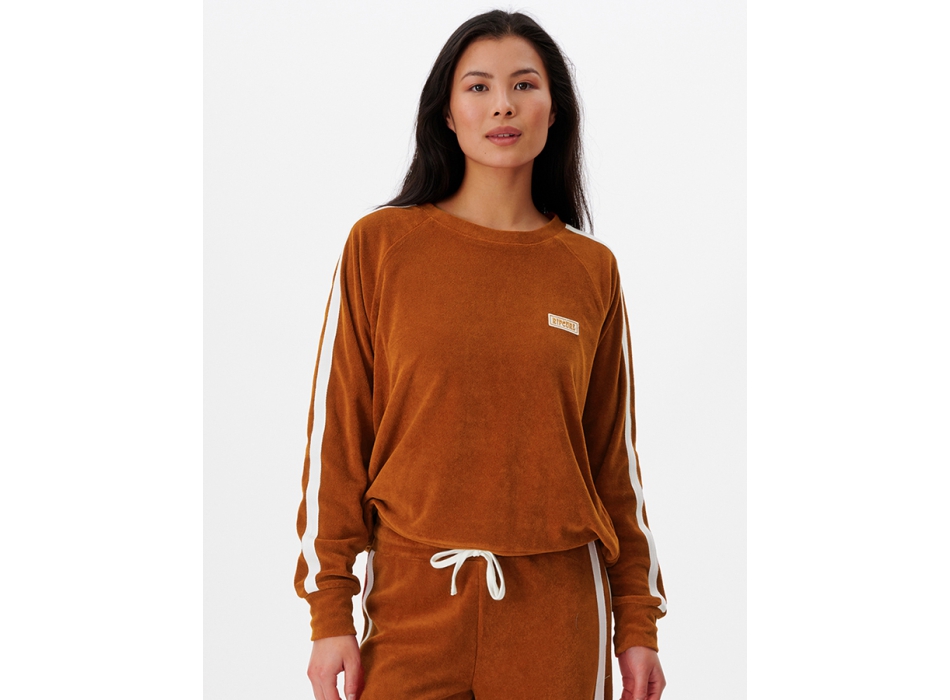 RIP CURL TERRY CREW FLEECE CINNAMON