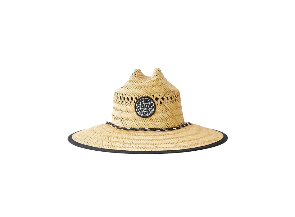 RIP CURL LOGO STRAW HAT