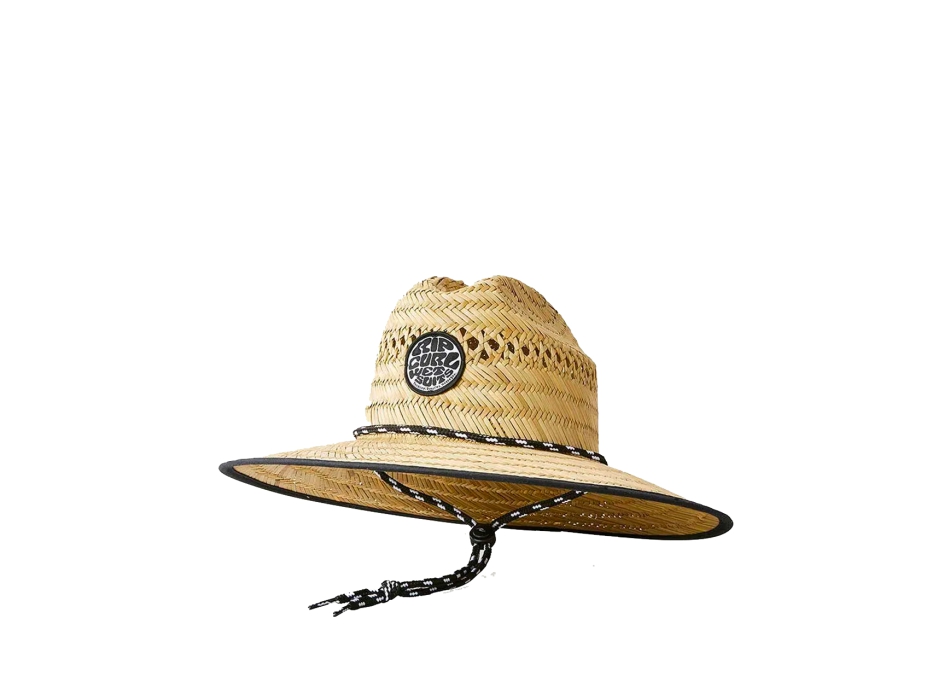 RIP CURL LOGO STRAW HAT