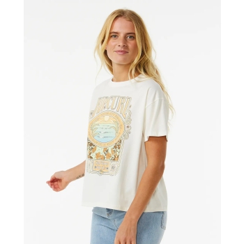 RIP CURL LONG DAYS RELAXED TEE BONE