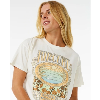 RIP CURL LONG DAYS RELAXED TEE BONE