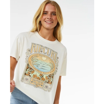 RIP CURL LONG DAYS RELAXED TEE BONE