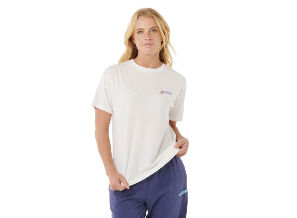 RIP CURL LONG DAYS RELAXED TEE BONE