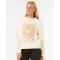 RIP CURL LUNA RELAXED CREW WOMAN BONE