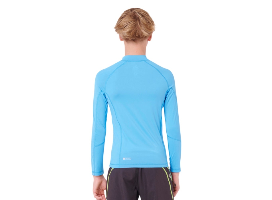 RIP CURL LYCRA AMAZON YOUTH LONG SLEEVE PROTEZIONE UV 50+ RED