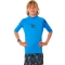 RIP CURL T-SHIRT BRAND WAVE UV SHORT SLEEVE UPF50+ BLUE GUM