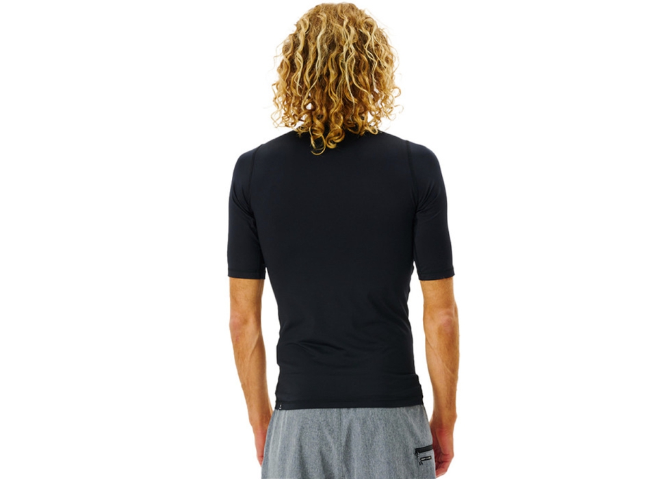 RIP CURL CORPS SHORT SLEEVE UV TEE BLACK