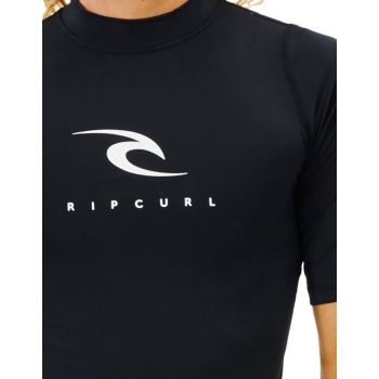 RIP CURL CORPS SHORT SLEEVE UV TEE BLACK