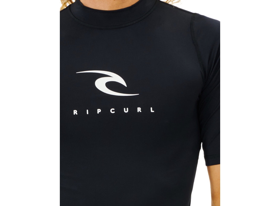 RIP CURL CORPS SHORT SLEEVE UV TEE BLACK