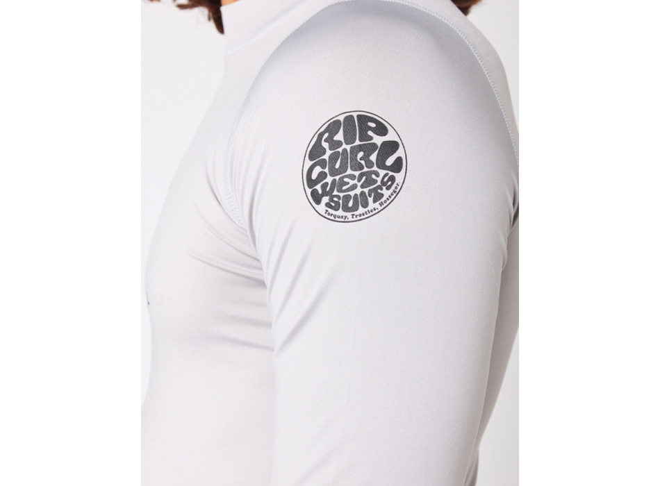 RIP CURL CORPS SHORT SLEEVE UV TEE GREY