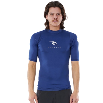 RIP CURL CORPS SHORT SLEEVE UV TEE NAVY