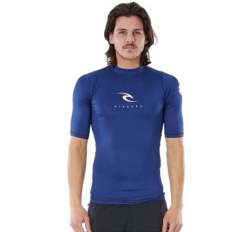 RIP CURL CORPS SHORT SLEEVE UV TEE NAVY