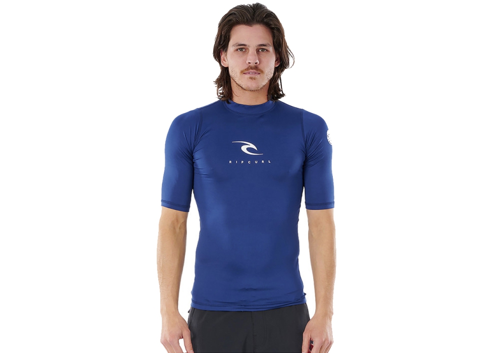 RIP CURL CORPS SHORT SLEEVE UV TEE NAVY