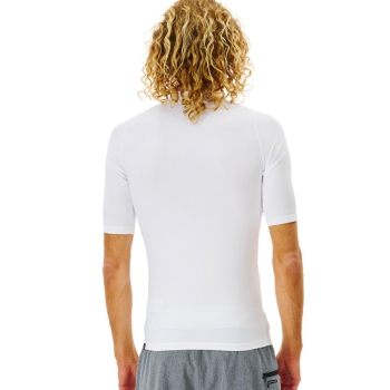 RIP CURL CORPS SHORT SLEEVE UV TEE WHITE