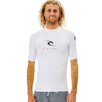 RIP CURL CORPS SHORT SLEEVE UV TEE WHITE