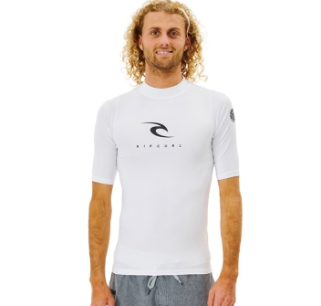 RIP CURL CORPS SHORT SLEEVE UV TEE WHITE