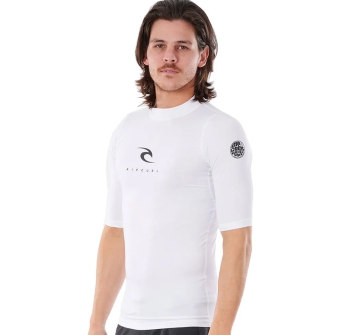 RIP CURL CORPS SHORT SLEEVE UV TEE WHITE