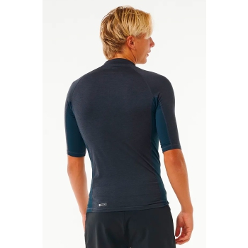 RIP CURL LYCRA DAWN RASH VEST UPF50+ NAVY MARLE 