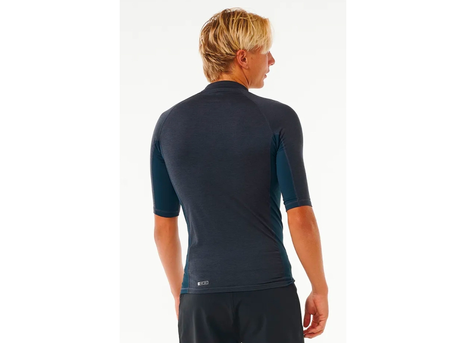 RIP CURL LYCRA DAWN RASH VEST UPF50+ NAVY MARLE 