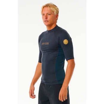 RIP CURL LYCRA DAWN RASH VEST UPF50+ NAVY MARLE 