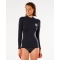 RIP CURL LYCRA THERMOPRO LONG SLEEVE WOMAN BLACK
