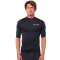 RIP CURL ICON PERF SHORT SLEEVE UV TEE BLACK