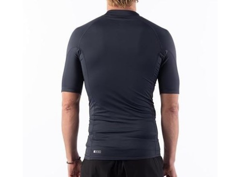 RIP CURL LYCRA SHORT SLEEVES AMAZON TIGHT FIT GREY HEATHER