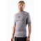 RIP CURL LYCRA SHORT SLEEVES AMAZON TIGHT FIT GREY HEATHER