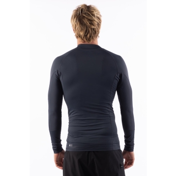 RIP CURL LYCRA LONG SLEEVES AMAZON TIGHT FIT GREY HEATHER 